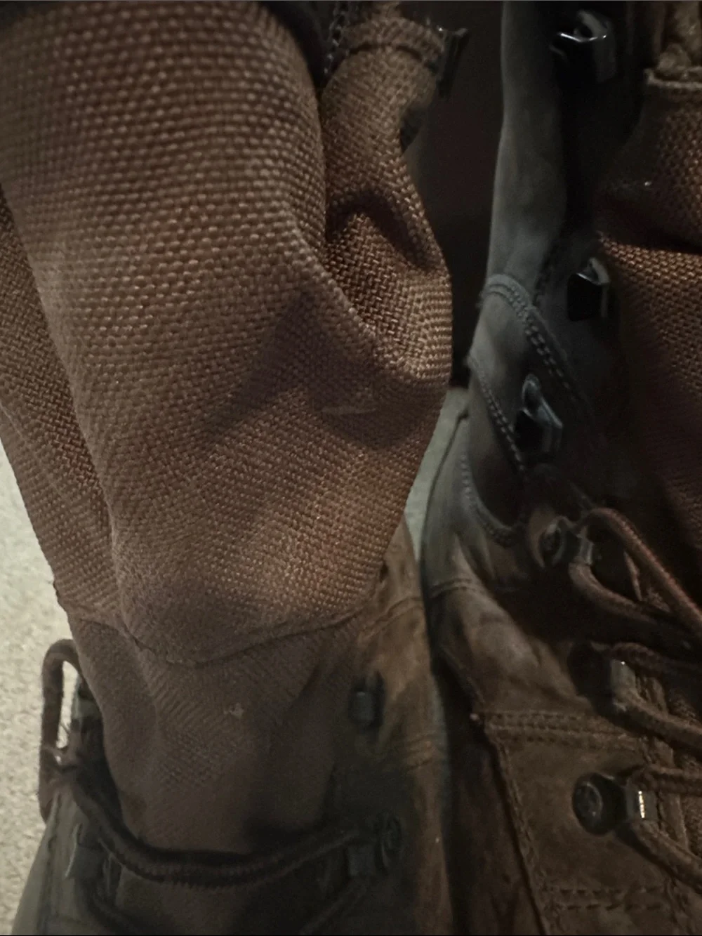 Rocky Men's Dark Brown Lace-Up Waterproof Work Boots